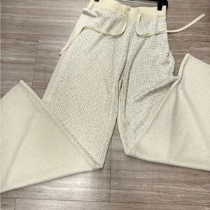🌹🌹🌹SOLD🌹🌹🌹Wide leg pants with rhinestones.